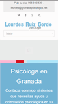 Mobile Screenshot of granadapsicologos.net